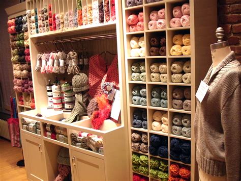 lion brand yarn shop retail store