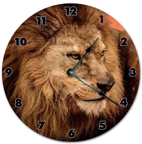 Lion Face Clock App
