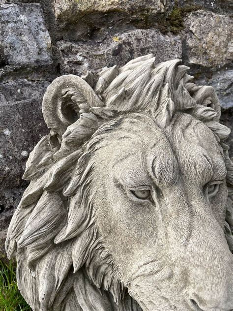 Lion Head Stone