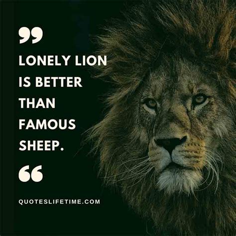 lion is always lion quotes short