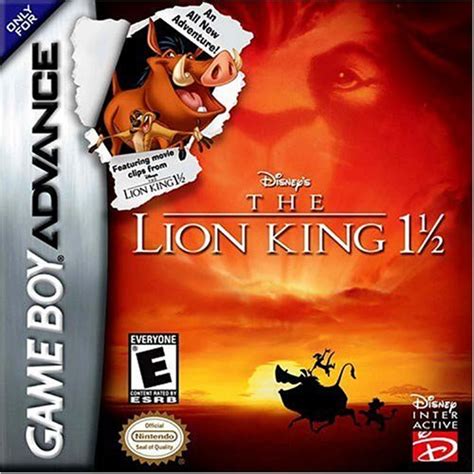 lion king 1 1/2 game