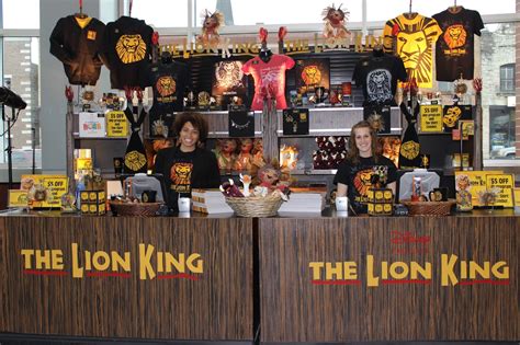 lion king broadway shop