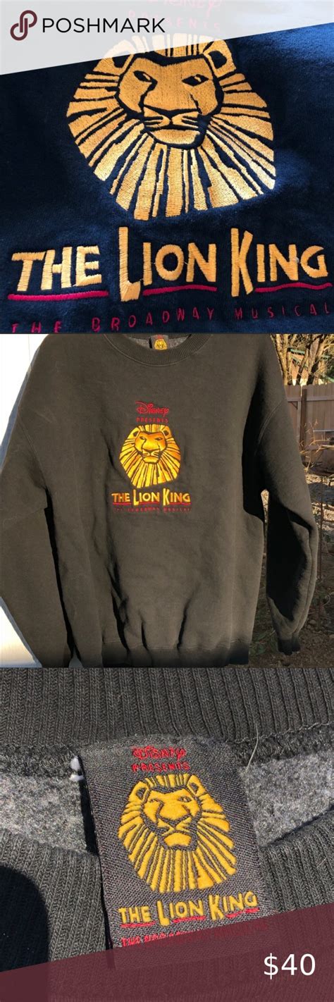lion king broadway sweatshirt