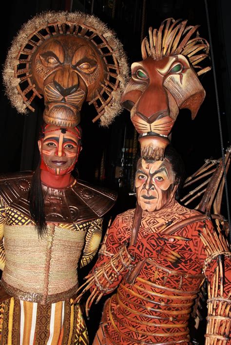 lion king musical costumes