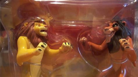 lion king simba vs scar toy fight