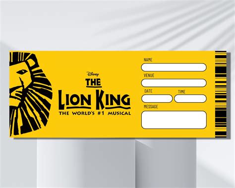 lion king tickets online