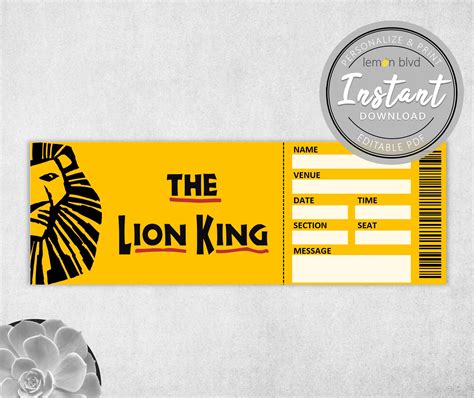 lion king tickets san diego resale