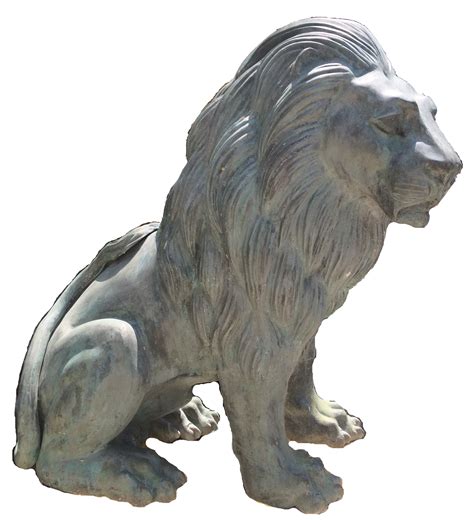 Lion Statues New
