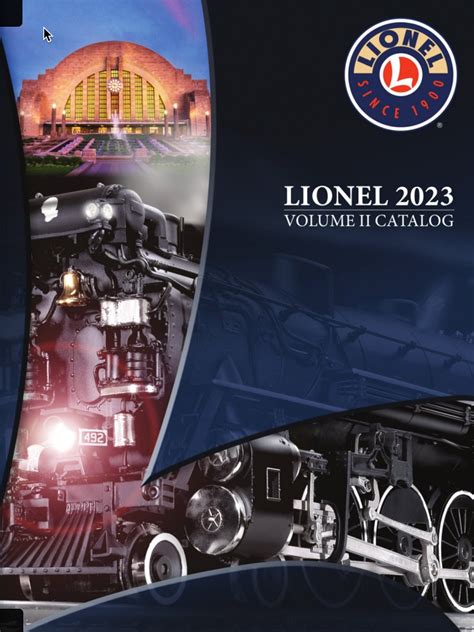 lionel 2023 vol 2 catalog