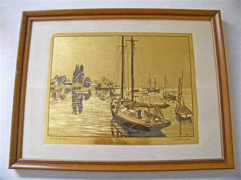 lionel barrymore art gold foil