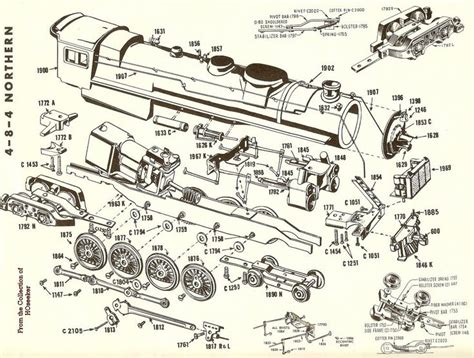 lionel locomotive parts diagram