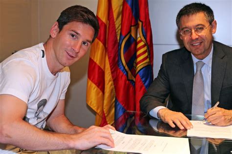 lionel messi barcelona contract talks