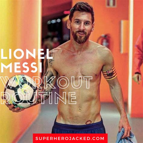 lionel messi diet and workout