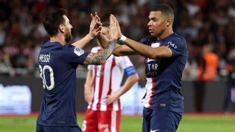 lionel messi kylian mbappe friends