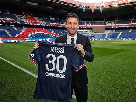 lionel messi psg jersey