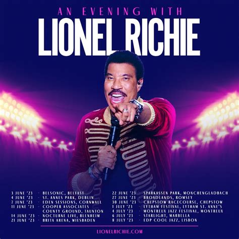 lionel richie 2023 tour