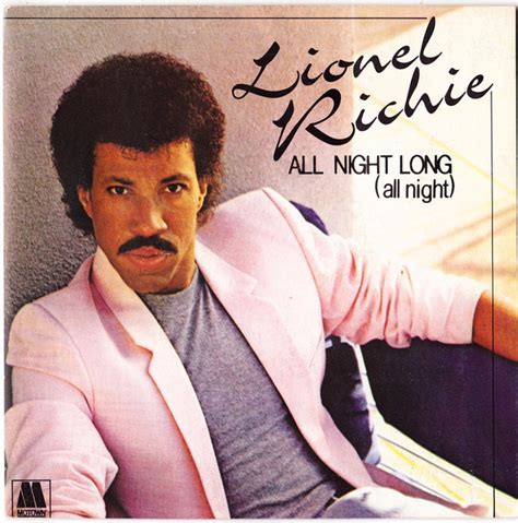 lionel richie all night long karaoke