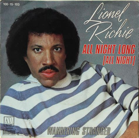 lionel richie all night long video