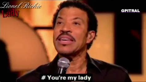 lionel richie lady song