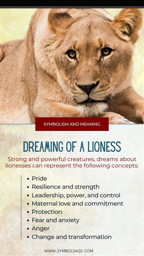 lioness meaning queen