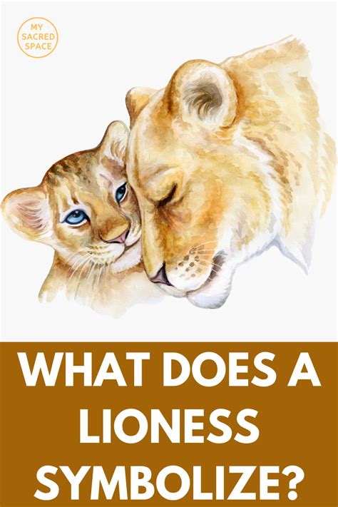 lioness meaning spiritual