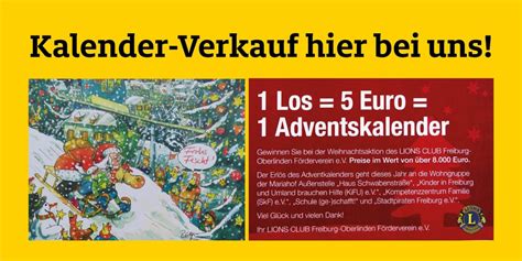 lions club adventskalender 2023 freiburg