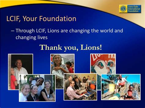 lions club international foundation scheme