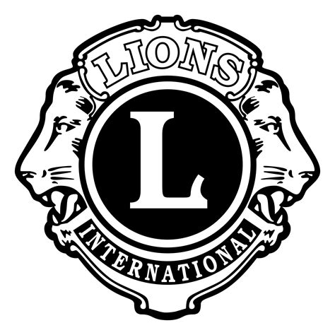 lions club logo transparent background