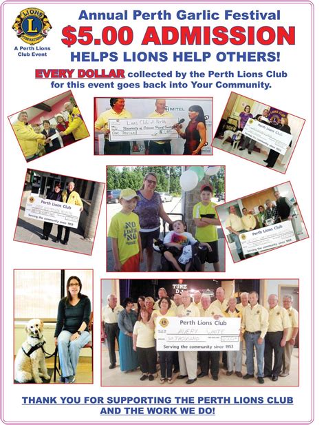 lions club perth ontario