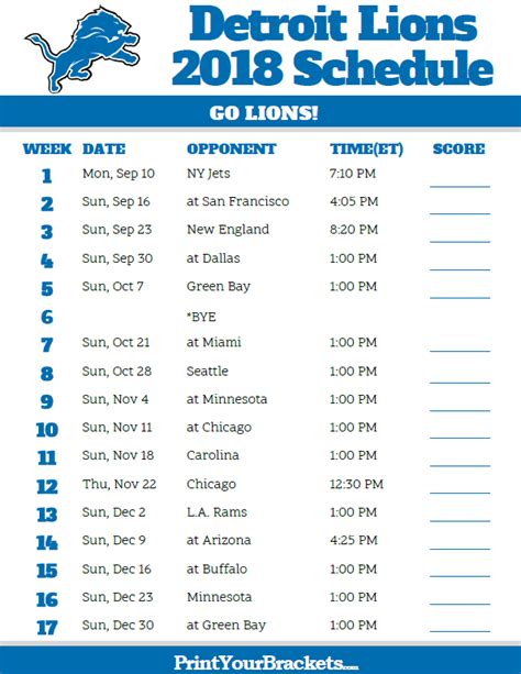 lions football schedule 2023 predictions