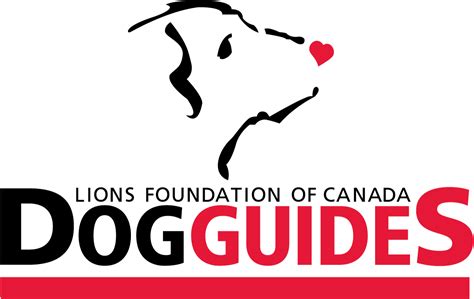 lions foundation of canada dog guides logo