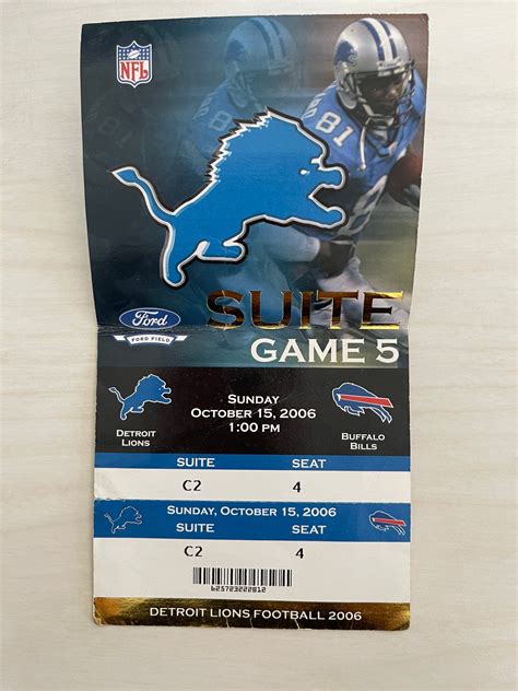 lions game tickets