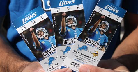 lions game tickets 2016