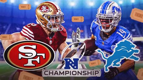 lions schedule nfc championship game