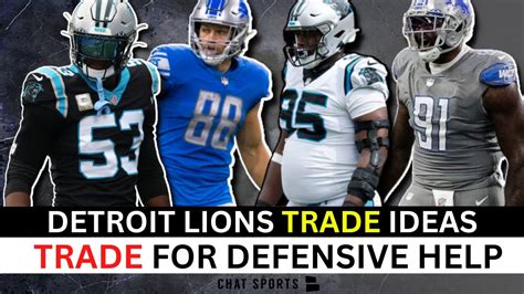 lions trade deadline targets