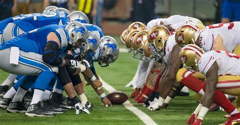 lions vs 49ers game date