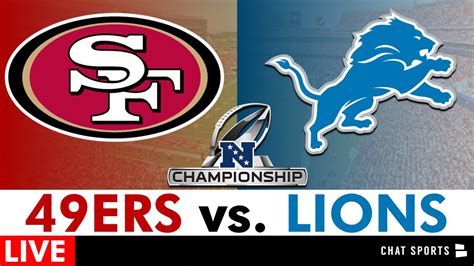 lions vs 49ers stream