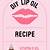 lip oil recipe
