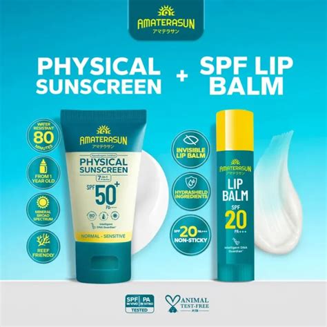 Lip Balm With Physical Sunscreen