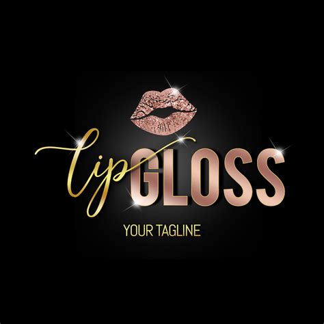 lip gloss business logo