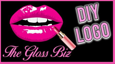 lip gloss business logo maker