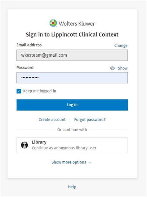 lippincott point login
