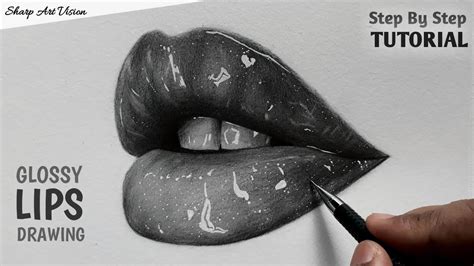 Lips Drawing Youtube