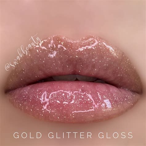Lipsense Gold Glitter Gloss