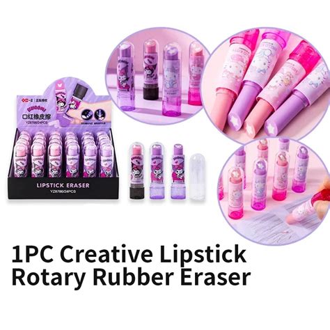 Lipstick Rubber Eraser