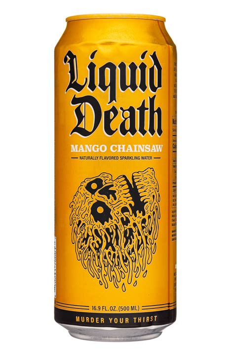 Liquid Death Mango Chainsaw Review