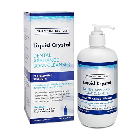 Liquid Cleaner Dentures