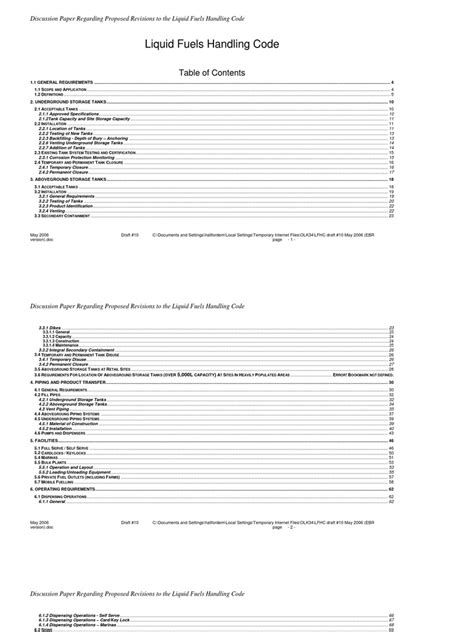 Liquid Fuels Handling Code Pdf