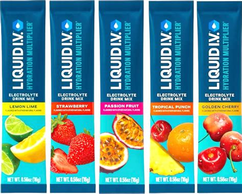 Liquid Iv Flavors List