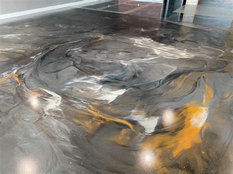 liquid metal flooring